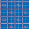 Sykel Enterprises-University of Kansas Flannel Fabric-Kansas Jayhawks Plaid Cotton Flannel Fabric